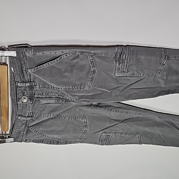 American Eagle next level stretch size 4 gray high rise jeggings - Picture 2 of 8